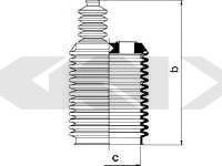 Burduf caseta directie FIAT CROMA (154) (1985 - 1996) SPIDAN 83655