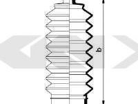 Burduf caseta directie HONDA ACCORD Mk VI (CE, CF) (1995 - 1998) SPIDAN 83860