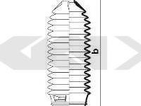 Burduf caseta directie HYUNDAI MATRIX (FC) (2001 - 2010) SPIDAN 84032