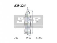 Burduf caseta directie Lancia DELTA (831AB0) 1979-1994 #2 09118132