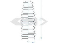 Burduf caseta directie TOYOTA YARIS/VITZ (SCP1_, NLP1_, NCP1_) (1999 - 2005) SPIDAN 84201