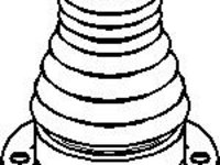 Burduf cauciuc, articulatie planetara SEAT TOLEDO (1L), AUDI A3 (8L1), SKODA OCTAVIA (1U2) - TOPRAN 109 248