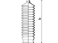 Burduf cauciuc, directie FORD SIERRA hatchback (GBC, GBG), FORD SIERRA (GBG, GB4), FORD SIERRA hatchback (GBC) - SPIDAN 83562