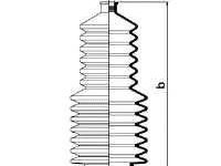 Burduf cauciuc, directie RENAULT EXTRA caroserie (F40_, G40_), RENAULT FUEGO (136_), RENAULT ENCORE (B/C37_) - SPIDAN 83543