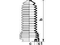 Burduf cauciuc, directie RENAULT SAFRANE (B54_), RENAULT KANGOO (KC0/1_), RENAULT CLIO Mk II (BB0/1/2_, CB0/1/2_) - SPIDAN 83850