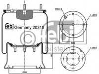 Burduf suspensie pneumatica 20310 FEBI BILSTEIN pentru Nissan Primera Volvo F