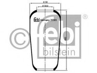 Burduf suspensie pneumatica 20883 FEBI BILSTEIN pentru Nissan Axxess Nissan Liberty Nissan Prairie Man M Man F