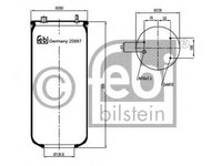 Burduf, suspensie pneumatica DAF 75 CF (1998 - 2000) Febi Bilstein 20887