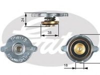 Buson,radiator AUDI FOX (80, 82, B1), AUDI 100 limuzina (C1), MERCEDES-BENZ G-CLASS (W460) - GATES RC113