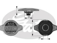 Buson,radiator OPEL AGILA (B) (H08) (2008 - 2016) GATES RC134 piesa NOUA