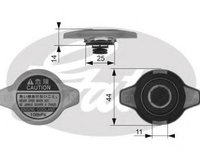 Buson,radiator TOYOTA RAV 4 (SXA1_), TOYOTA SUPRA (JZA80), MAZDA ETUDE V (BA) - GATES RC134