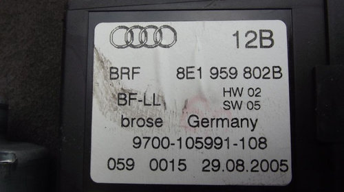 Butoane Geam Audi A4 B7 ab 2004-2007 macara geam Audi A4 B7 fata spate