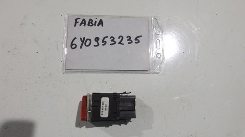 Buton avarii Skoda Fabia 6Y0953235 3