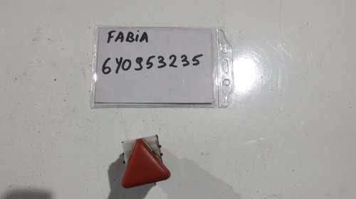 Buton avarii Skoda Fabia 6Y0953235 3