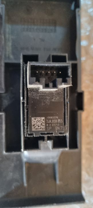 Buton geam usa spate skoda rapid 5JA959855 00391 1B/L8