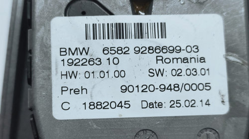 Buton joystick navigatie 9286699-03 BMW Seria 5 F10 [2009 - 2013]