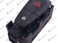 BUTON (NEGRU) LUMINI DE AVERTIZARE CU CONECTOR CU 6 PINI - DACIA DOKKER 12-, DACIA, DACIA DOKKER 12-, 224007150