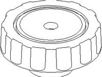 Buton pt. regl. inaltimii scaunului VW CARAT (32B), SEAT TOLEDO (1L), VW CARAT combi (32B) - TOPRAN 102 924