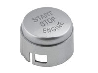 Buton start/stop, BMW 5 F10/F11 2009-,7 F01/F02 2008-,6 F12 2010-,6 COUPE F13 2011-/NOT FITS THE SWITCH WITH AUTOMATIC START/OFF-COLOR:SILVER/