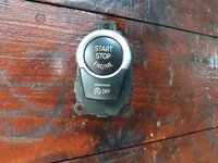 Buton start stop engine BMW F10 cod 9263437 an 2010 2011 2012 2013 2014