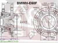 Butuc Roata BMW 1 E81 116 I 03.2007 ... 09.2012 1596 Benzina