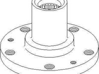 Butuc roata Citroen JUMPER platou / sasiu (230) TOPRAN 720 473