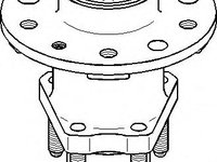 Butuc roata OPEL VECTRA A (86_, 87_), OPEL VECTRA B hatchback (38_), OPEL VECTRA B (36_) - TOPRAN 205 774