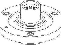 Butuc roata PEUGEOT 106 II (1) TOPRAN 720 384