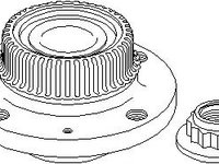 Butuc roata VW POLO (6N1), VW POLO limuzina (6KV2), SEAT AROSA (6H) - TOPRAN 109 701