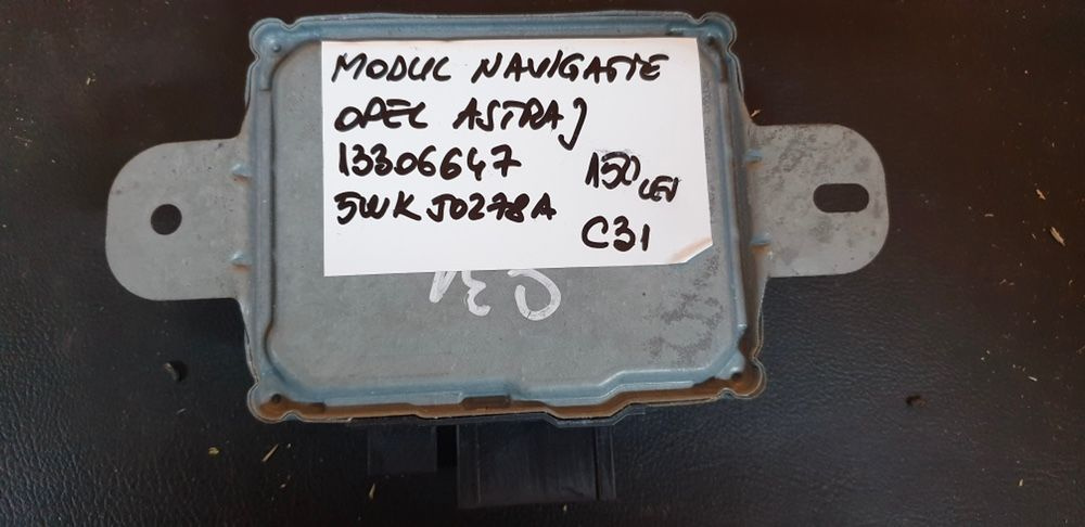 C31 Modul navigatie Opel Astra J 13306647 5WK50278A 1C/L45