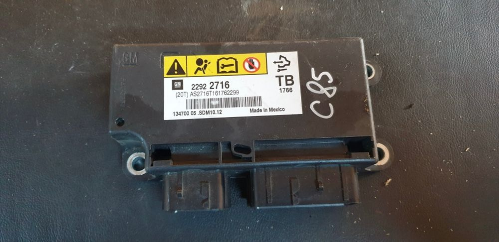 C85 Modul airbag Opel Insignia 22922716