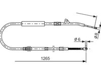 Cablu 1 987 477 533 BOSCH pentru Bmw Seria 7