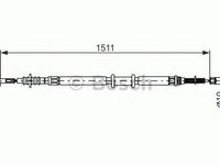 Cablu 1 987 477 968 BOSCH pentru Fiat Albea Fiat Siena Fiat Palio Fiat Petra