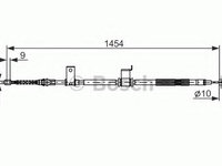 Cablu 1 987 482 294 BOSCH pentru Chevrolet Captiva Opel Antara