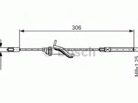 Cablu 1 987 482 369 BOSCH pentru Ford Focus