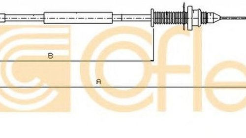 Cablu acceleratie DACIA LOGAN LS COFLE 10.039