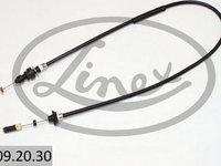 Cablu acceleratie Dimensiune: 1230/1012 CITROEN Jumper 25 DS 94- LINEX LIN09.20.30