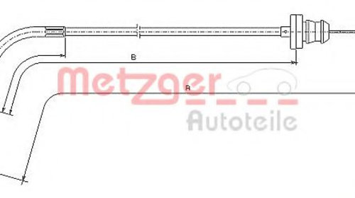 Cablu acceleratie FIAT PUNTO (176) (1993 - 1999) METZGER 413.21