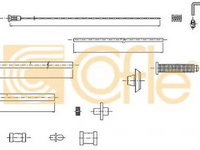 Cablu acceleratie FIAT SCUDO caroserie 220L COFLE 10.118 PieseDeTop