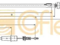 Cablu acceleratie OPEL ASTRA G hatchback F48 F08 ADRIAUTO AD330357