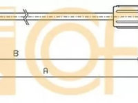 Cablu acceleratie RENAULT CLIO II BB0 1 2 CB0 1 2 COFLE 11.0271 PieseDeTop