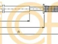 Cablu acceleratie RENAULT CLIO II caroserie SB0 1 2 COFLE 11.0272 PieseDeTop