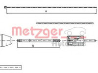 Cablu acceleratie RENAULT MEGANE I Classic (LA0/1_) (1996 - 2006) METZGER 10.0383