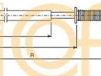 Cablu acceleratie RENAULT Scenic I JA0 1 COFLE 11.0272