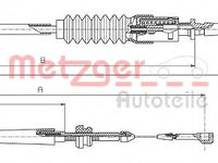 Cablu acceleratie VW TRANSPORTER IV bus (70XB, 70XC, 7DB, 7DW, 7DK) (1990 - 2003) METZGER 14.4305 piesa NOUA