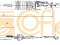 Cablu acceleratie VW TRANSPORTER IV bus (70XB, 70XC, 7DB, 7DW, 7DK) (1990 - 2003) COFLE 14.4304 piesa NOUA