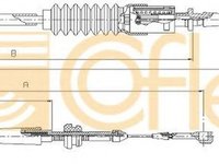 Cablu acceleratie VW TRANSPORTER IV bus 70XB 70XC 7DB 7DW 7DK COFLE 14.4304