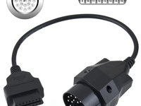 Cablu adaptor 20 Pin la 16 Pin OBD2 pentru BMW