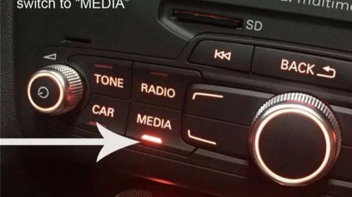 Cablu adaptor AMI MMI Audi 2G music interface la Bluetooth si USB