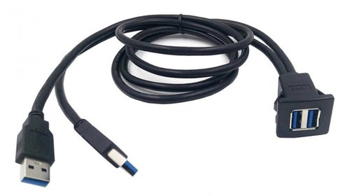 Cablu Adaptor Port USB auto cu prindere in bord pentru navigatie mp5